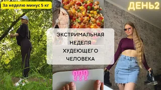 ЗА НЕДЕЛЮ МИНУС 5 КГ | МОЙ ВЕС | ДЕНЬ 2🔥 #аленадаст #alenadast #влог  #похудение