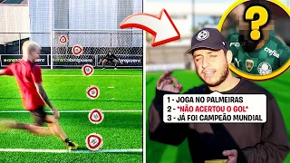 FEZ O GOL, GANHA DICA PARA DESCOBRIR O JOGADOR!! *Jogo das 3 Dicas*