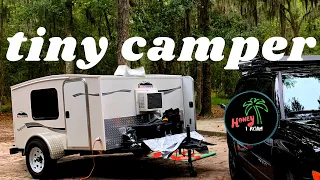 Tiny Camper Modifications |  Runaway Camper 6x8 RangeRunner