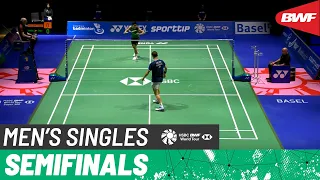 YONEX Swiss Open 2023 | Viktor Axelsen (DEN) [1] vs. Chou Tien Chen (TPE) [3] | SF