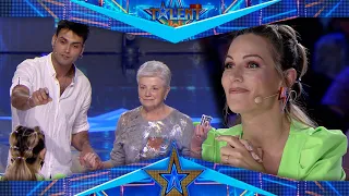 YANAY participates in an EMOTIONAL MAGIC TRICK with Edurne | Auditions 9 | Spain's Got Talent 2022