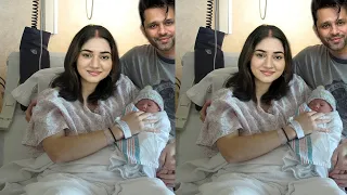 Rahul Viadya & Disha Parmar Welcome their 1st Baby a Baby Girl after 1 year of Marriage with Family