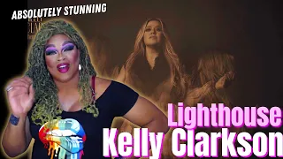 Gorgeously Haunting | SINGER REACTS to Kelly Clarkson - Lighthouse | REACTION