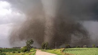 *CLOSE RANGE* The Dalton/Ashby, MN EF4 Tornado - Full Chase and Life Cycle - July 8th, 2020