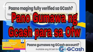 Pano Gumawa ng Gcash kahit Nasa ibang bansa | tutorial