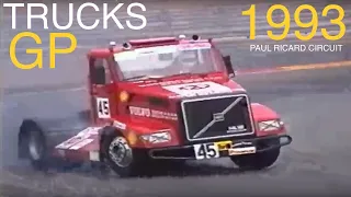 Grand Prix Camions du Castellet 1993 Trucks GP Race Circuit Paul Ricard France Course Championnat