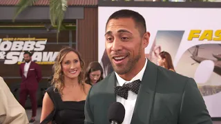 Fast & Furious Presents Hobbs & Shaw Los Angeles Premiere - Itw Josh Mauga (official video)