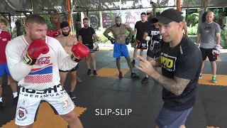Boxing Technique: Head Movement And Counter Combination