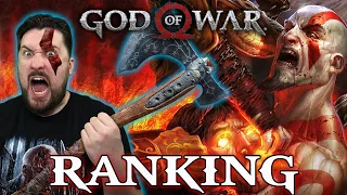 All 9 God of War Games Ranked (w/ Ragnarok)