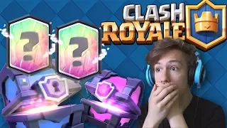 DESCHIDEM SUPER MAGICAL CHEST SI MAGICAL CHEST SI LUAM 2 LEGENDARE NOI ! Clash Royale Romania !