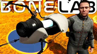 THIS NEW PORTAL GUN IS INSANE in Bonelab VR