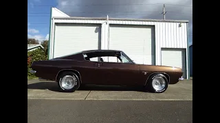 1968 Plymouth Barracuda Formula S  Sports Coupe Fastback "SOLD" West Coast Collector Cars
