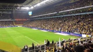 20.11.2016 FENERBAHÇE - Galatasaray Mohikan Marşı Eşliğinde Oyuncuların Sahaya Çıkışı ve Atmosfer!