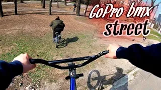 GoPro BMX street Bike Riding