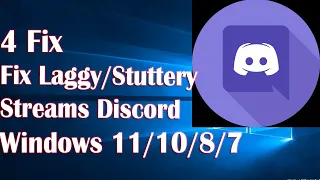 4 Fix Laggy/Stuttery Streams | Discord Tutorial 2022