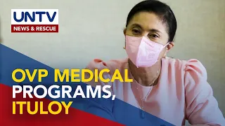 VP Robredo: Ilang OVP programs, sana ituloy ng susunod na administrasyon