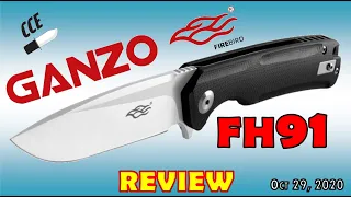 Review of the FBKNIFE  FH91 - by Ganzo Knife