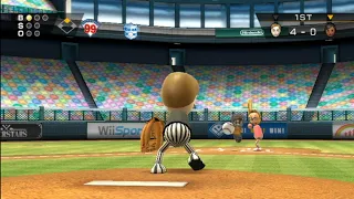 Wii sports Baseball Vs Sakura