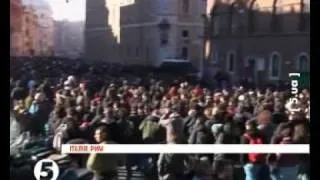 Масові антиурядові протести в Італії