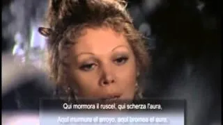 Mirella Freni: «Giunse alfin il momento - Deh, vieni, non tardar». Las Bodas de Fígaro, Mozart