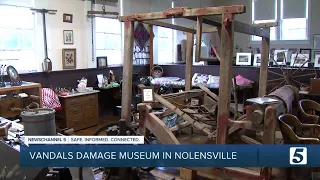 Police search for vandals who damaged Nolensville Historical Museum