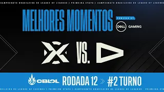 CBLOL 2021: 1ª Etapa - Fase de Pontos | Melhores Momentos (VRX) x (LLL) (2º Turno) - by Dell Gaming