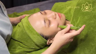 Asmr Sleep No Talking - Asmr Facial, Head & Nape Massage with Gem Stick at Phuong Thu Spa
