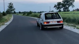 VW GOLF MK1 1.8T 300KM Pops&Banks LaunchControl FlatShift