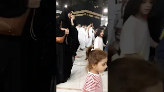 Night Tawaf Kaba  🕋  ❤  🕋  ❤#cutebaby #mecca  #makkah #umrah #hajj #shorts #love #lovestatus #naat