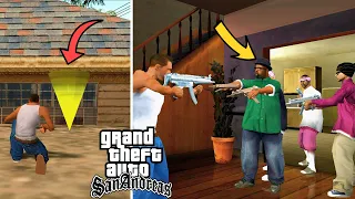 What Happens If You Get Inside CJ's HOUSE BEFORE the FIRST Mission In GTA San Andreas ?