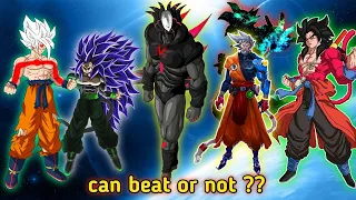 Archon vs non cannon goku transformations / archon vs goku / super siyan infinity / in hindi |