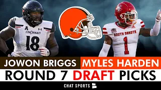 Browns Select CB Myles Harden & DT Jowon Briggs To Wrap Up 2024 NFL Draft | Browns News