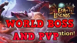 WORLD PVP & WORLD BOSS #4 - Era Of Legends
