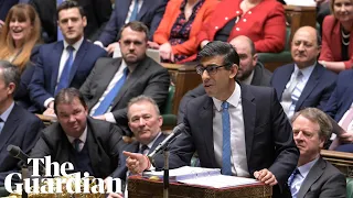 Rishi Sunak delivers a statement on the Northern Ireland protocol to parliament – watch live