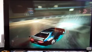 NFSu2 Supra Drift testing (in circuit mode) PS2 = cheat