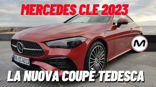 MERCEDES CLE 2023 | La prima prova della nuova coupé tedesca