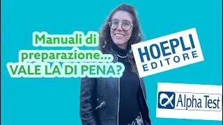 MANUALI PER IL TEST D’AMMISSIONE? Forse non ne vale la pena 😳