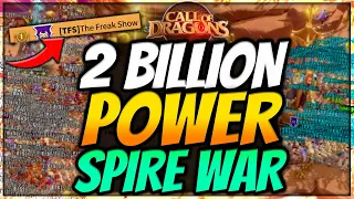 2 BILLION POWER LOST? - Biggest Spire War EVER in Call of Dragons - Music Gameplay