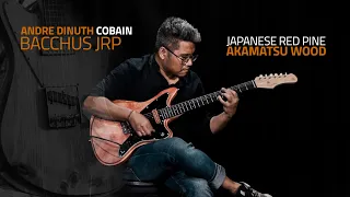 Gitar keren dari Kayu Akamatsu | Bacchus JRP SURFBREAKER Old Worn Red Made in Japan