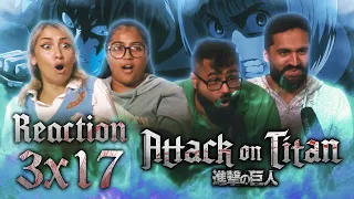 Attack on Titan Dub - 3x17 Hero - Group Reaction