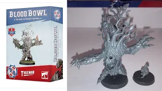 Blood Bowl Treeman Unboxing & Build (with Akhorne the Squirrel)
