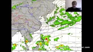 Flooding in Mindanao and Low Pressure Area over Japan