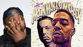 Kid Cudi, Eminem - The Adventures Of Moon Man Slim Shady Reaction