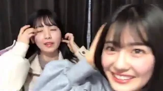 [2020年01月17日] 乃木坂46 Showroom - 清宮レイ と 筒井あやめ (Seimiya Rei & Tsutsui Ayame)