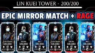 MK Mobile. Lin Kuei Tower Battle 200 was INSANE! Is This Tower Even Worth It? DECENT REWARD.