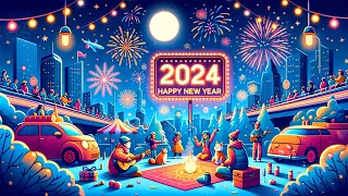 Happy New Year 2024 🎆 Chill Lofi Hip Hop & ChillHop Beats 🎆 Lofi Playlist 2024