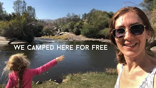 Camping For Free | Kern River The Loud Music and Trash Everywhere