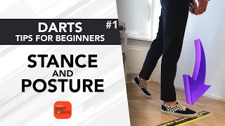 How To Have A Good Stance and Posture? | Darts Tips for Beginners #1