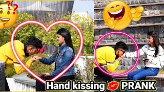 HAND KISSING 💋 PRANK GONE WRONG PRANKSON GIRLS😝||CLASSY SUBHASH