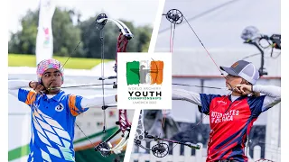 Leann Drake v Aditi Swami – compound U18 women gold | Limerick 2023 World Archery Youth Champs